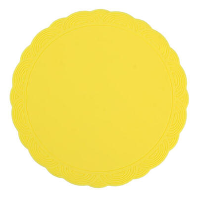 

Round Silicone Non-Slip Heat Resistant Mat Cushion Placemat Pot Holder