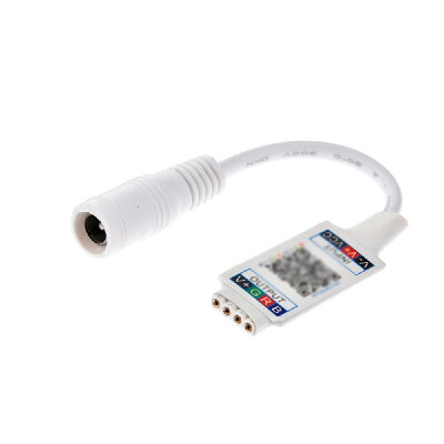 

BT Music RGB Controller DC5-24V Mini Light-Strip Controller Dimmer for 5050 3528 RGB LED Tape