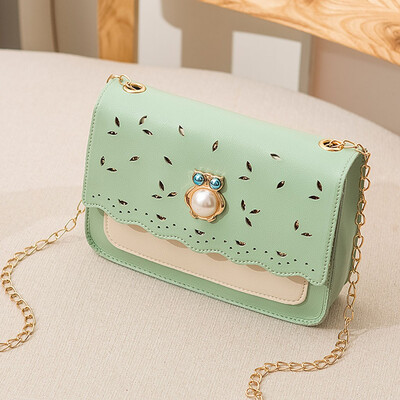 

Tailored Fashion Ladies Carved Shoulder Small Square Bag Messenger Bag Mobile Phone Bag