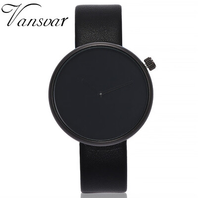 

Vansvar New Arrival Dropshipping Leather Wristwatches Fashion Womens Watch Quartz Luxury Femeal Clock Watch Reloj Mujer 533