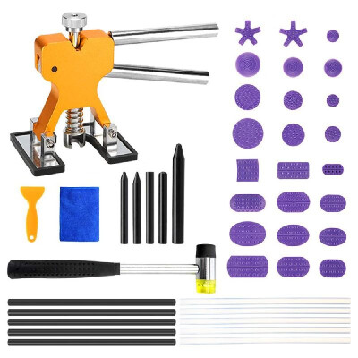 

Paintless Dent Repair Tool Dent Removal Repairing Kit 43pcs Car Dent Lifter Hammer Tap Down Tools Mixed Pulling Drawing Gasket Glu