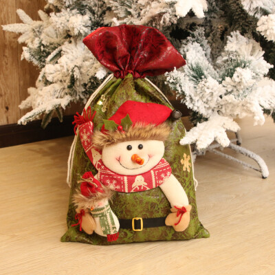 

Tailored Santa Claus Snowman Elk Christmas Candy Packaging Christmas Candy Decoration