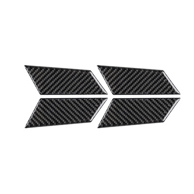 

Replacement For Porsche Macan 4pcsset Door Handle Bowl Trim Cover Carbon Fiber Protector Auto Parts