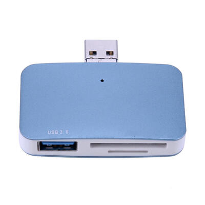 

2 in 1 Slot USB 30 HUB with SDTF OTG Card Reader for PC Phone Laptop