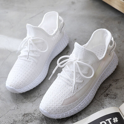 

Mesh sneakers womens summer breathable 2019 summer womens shoes Joker shoes red Torre tide shoes white mesh shoes