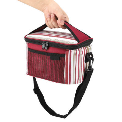 

Greensen Portable Oxford Cloth Lunch Bag Thermal Insulation Storage Case Picnic Travel Food Box Bag