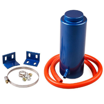 

Radiator Coolant Tank 800ml Coolant Expansion Tank Cooling Catch Bottle Overflow Reservoir Aluminum Universal