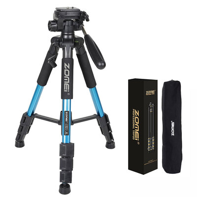 

Portable ZOMEI Q111 Aluminium Tripod Heavy Duty & Flexible for DSLR Camera