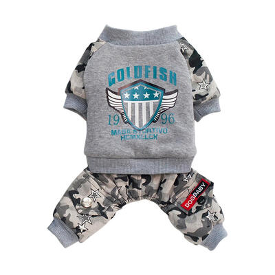 

Cool Camo Winter Dogs Cotton Coats Four-Legs Puppy Pets Jumpsuit Outfits
