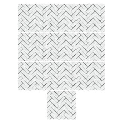 

10pcs PVC Waterproof Black Mosaic Tile Stickers Self-Adhesive Wall Stickers