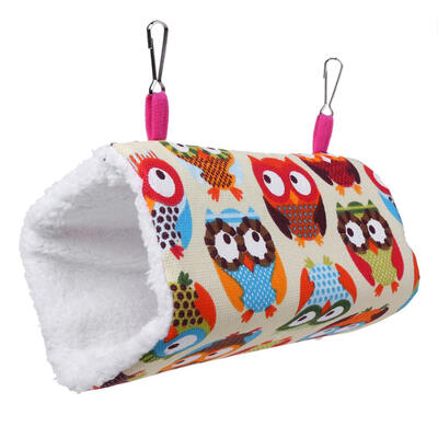 

Pet Hammock Bird Hanging Hamster Cage Hanging Nest Bed Pet Parrot Squirrel