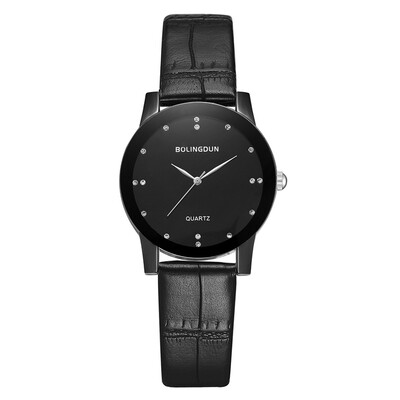 

Couple watch diamond-encrusted time watch high-end business men&women quartz watch
