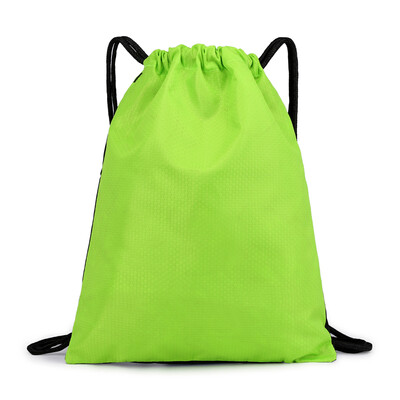 

Bunch pocket drawstring backpack waterproof portable folding outdoor travel sports fitness bag for men&women