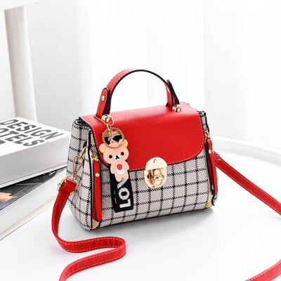 

Handbags handbags new plaid small square bag European&American fashion shoulder bag wild diagonal package