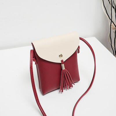 

Tailored Fashion Female Covered Crossbody Bag Coin Purse Fringed Bag Shoulder Bag