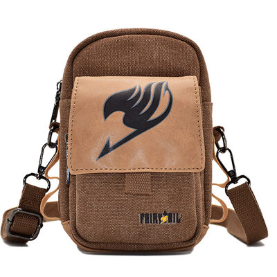 

yuhiugre Cloth Bag Shoulder Bag Anime Theme Cross Body Bag Portable Handbag Large Capacity Bag