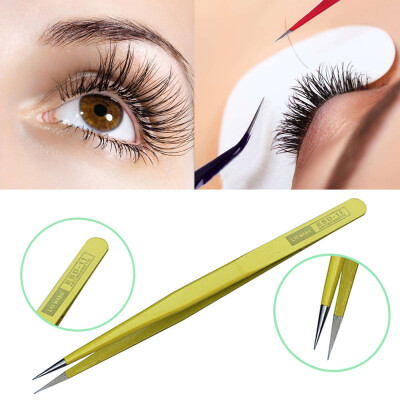 

〖Follure〗Stainless Steel Eyebrow Tweezers Eyelash Curler Clip Plucking Beauty Tools