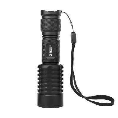 

Handheld Tactical LED Flashlight 3 Lighting Modes Rechargeable Zoomable Flashlight Waterproof Torch Light for Camping Hiking Hunti