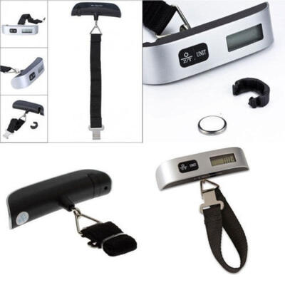 

New Digital Weighing 50KG Luggage Scales Handheld Electronic Travel Suitcase Bags