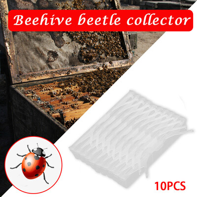 

Siaonvr 10pc Pesticides Baiting Beetle Catch Trap No Poisons Beekeeping Tools Beehive