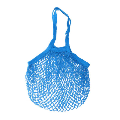 

Siaonvr Reusable Fruit String Grocery Shopper Cotton Tote Mesh Woven Net Shoulder Bag E