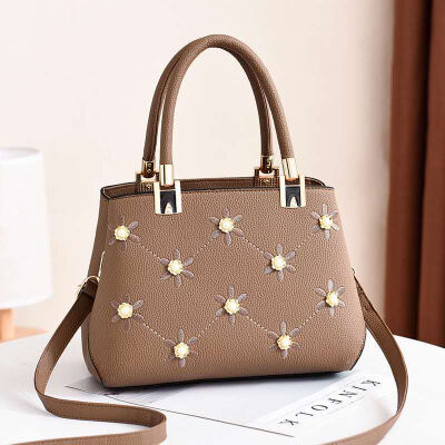 

2019 Europe&the United States new ladies handbags casual womens bags inlaid bricks foreign trade fashion bags on behalf of