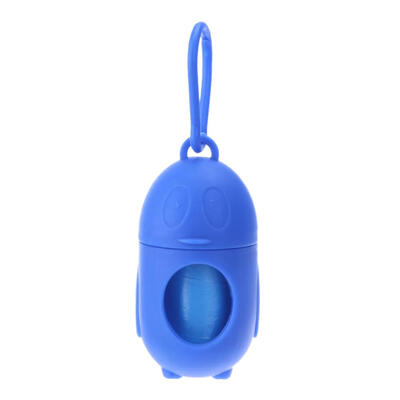 

Penguin Pill Shape Pet Dog Poop Bag Dispenser Carrier Waste Garbage Bag Set