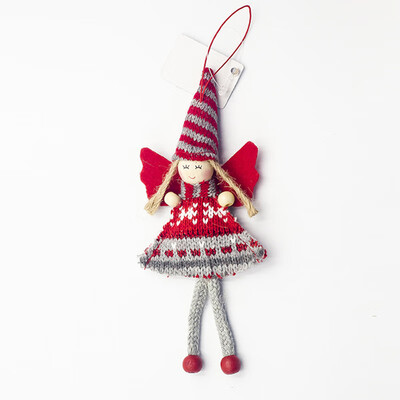

Cute Angel Doll Cloth Girl Pendant Ornament Christmas Tree Hanging Decor 4 Style