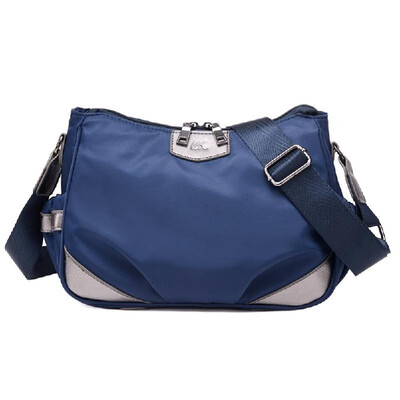 

New Women Crossbody Bag Waterproof Contrast Casual Messenger Bag Outdoor Shoulder Bag