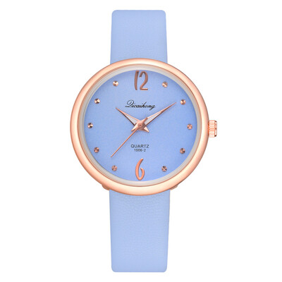 

Ladies Watch With Leather Casual Watches Vintage Wristwatch Minimalist Watch Women Simple Relogio Feminino Esportivo Gift &Ff