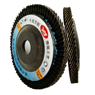 

〖Follure〗Flat Abrasive Cloth Wheel 10PC of Polished Stainless Steel Cover Thickened