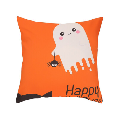 

80 Styles New Halloween Watercolor Pumpkin Pillow Case Thanksgiving Pillow Case Cushion Cover Sofa Bed Car Decor