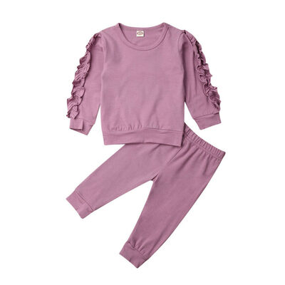 

Toddler Kids Baby Girl Infant Clothes T-shirt Top Pants Outfit Sets Tracksuit