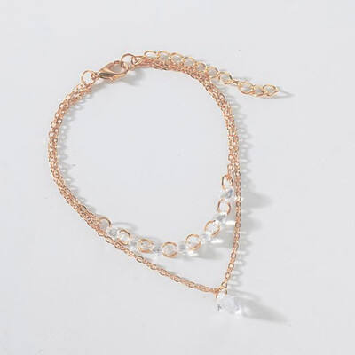 

Double-layered love zircon braceletp1
