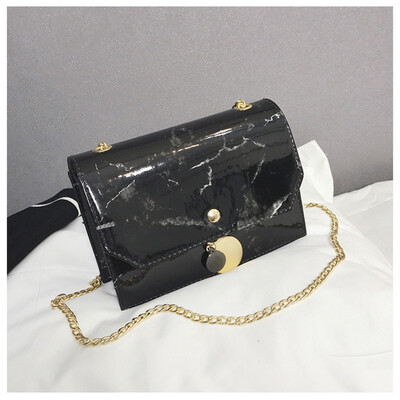 

Women Hot Fashion New Handbags Marble Girls Pattern Korean Version Of The Solid Color Shoulder Bags Wild Messenger Bag