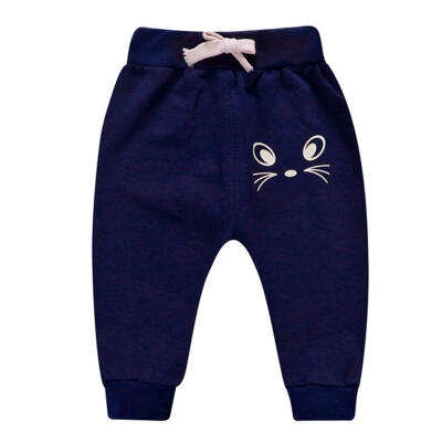 

Kids Boys Cartoon Cat Print PP Pants Sweatpants Loose Soft Casual Trousers