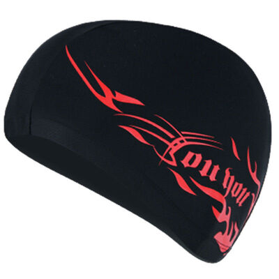 

Adult Unisex Soft Cap Bathing Hat Swimming Cap Fabric Waterproof Spandex