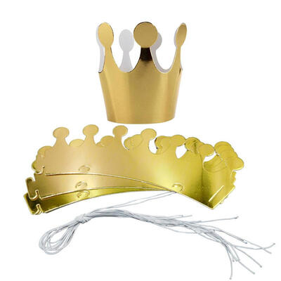 

10pcs Kids Party Birthday Hat Crown Headgear Party Decor Festive Supplies