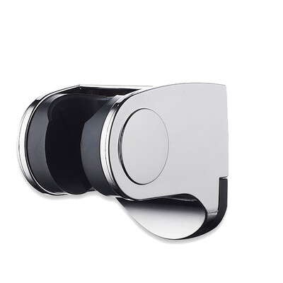 

JPGIF Shower Head Handset Holder Chrome Bathroom Wall Mount Adjustable Bracket