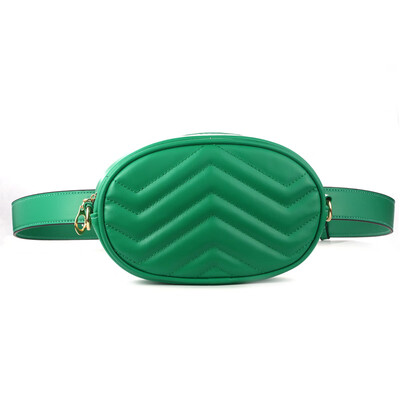

Ladies bag 2018 spring&summer new wild fashion mini round bag waist bag chest bag