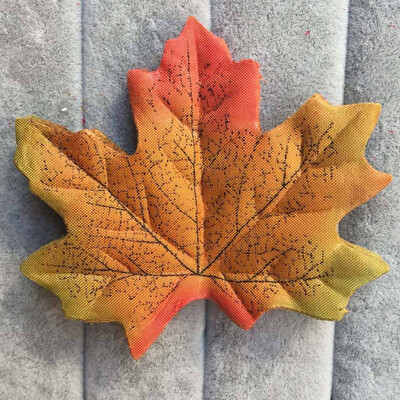 

Gobestart Artificial Silk Maple Leaves Multicolor Leaf For Scrapbooking Wedding Party