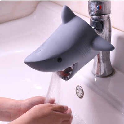 

Siaonvr Kitchen Bathroom Big Shark Baby Hand Washing Machine Sink Faucet Extender