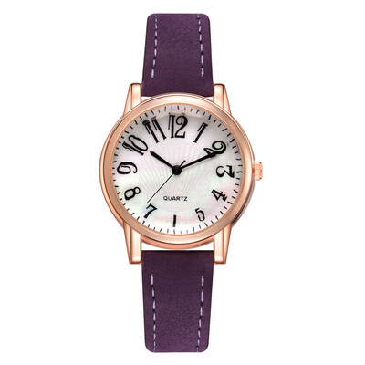 

Simple Arabic Digital Fashion Watch Casual Vintage Strap Womens Quartz Watch
