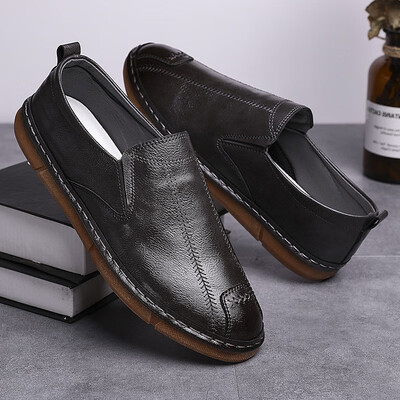 

Summer mens shoes Korean version of the trend of mens British casual shoes small white spirit society guys tide shoes
