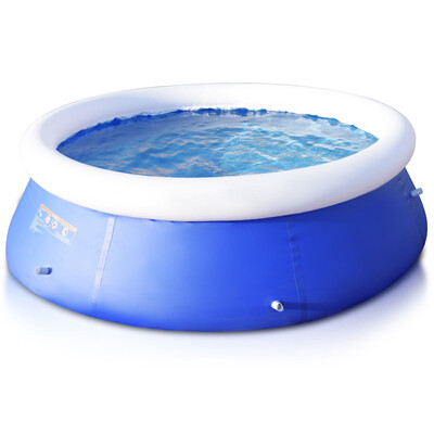 

8 ft x 30 inch Easy-Set Giant Inflatable Ground Swimming Pool