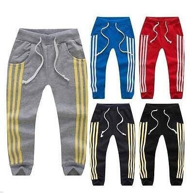 

KIDS BOYS GIRLS FASHION CASUAL SPORT JOGGERS JOGGING BOTTOMS PANTS 1 2 3 4 5 6 YEARS BRAND NEW