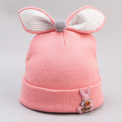 

Knitted cotton baby pullover cap single cap autumn&winter new Korean cartoon cute boys&girls baby hat
