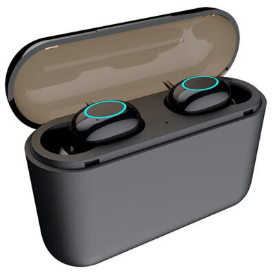 

Q32 Bluetooth Wireless Earphone TWS Touch Control Earbud with Charging Box
