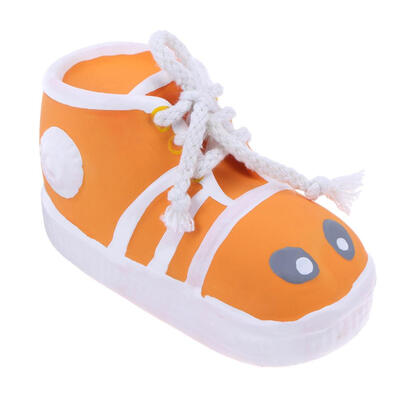

Pet Dog Chew Latex Shoes Sound Bite-Resistant Interactive Training Toys