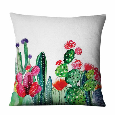 

Cactus Sofa Cushion Cover Car Cushion Cover Linen Throw Pillow Case Home Decor
